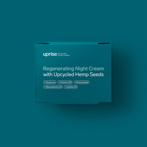 Regenerating Night Cream with Upcycled Hemp Seeds